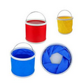 Portable folding bucket